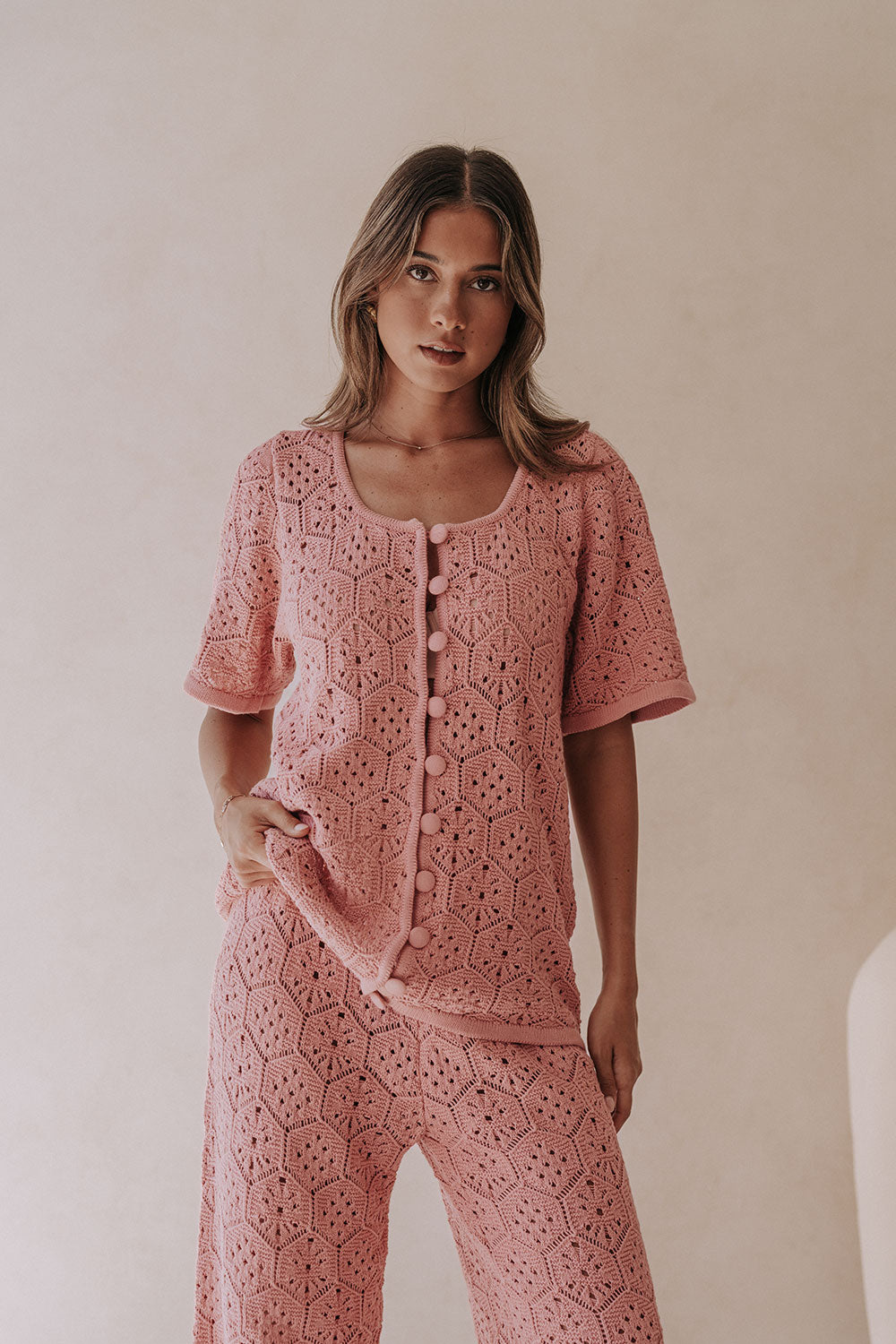 SAMPLE-Umiko Top - Blush