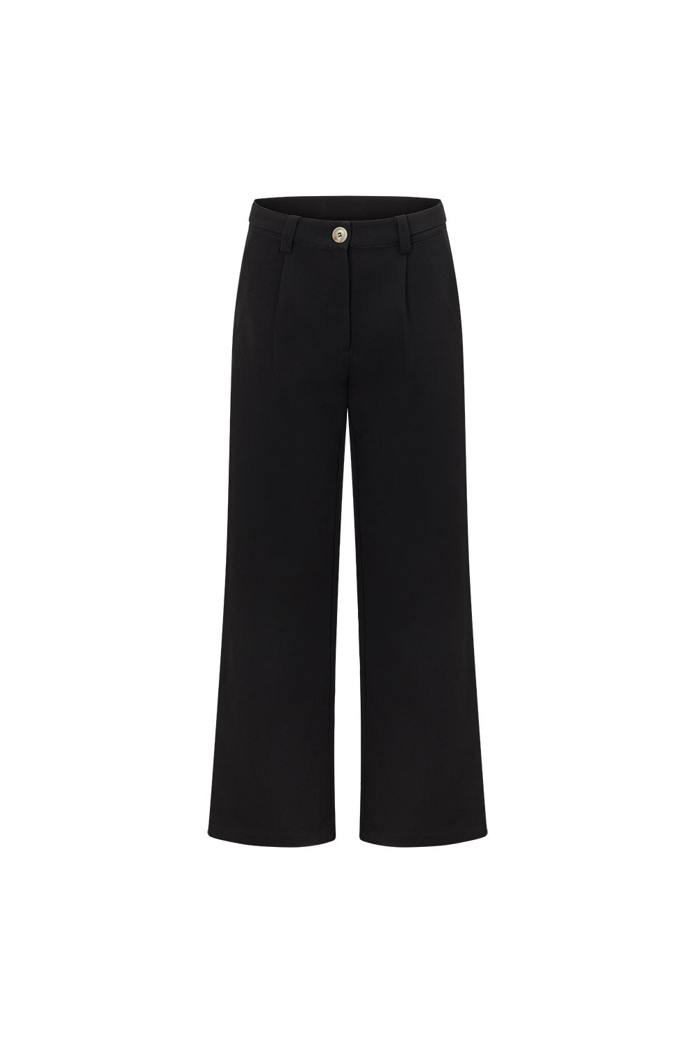 Black Suiting Flared Naomi Pants