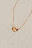 Twirl Shell Necklace - Gold