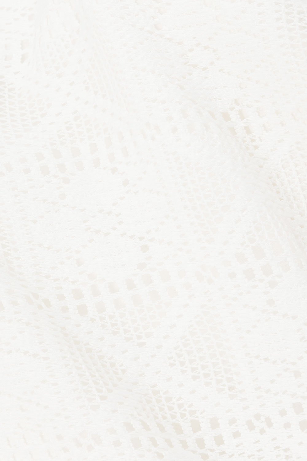 White Crochet High Waist A Line Maxi Aluna Skirt