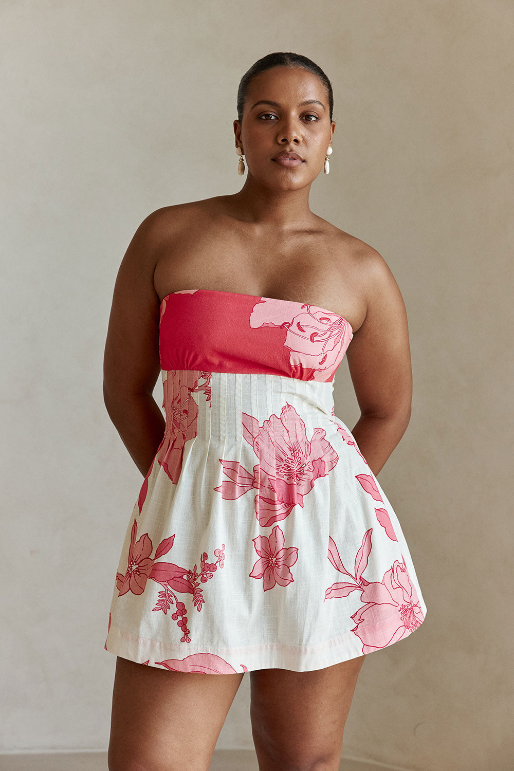 Tabi Dress - Flora Sunset