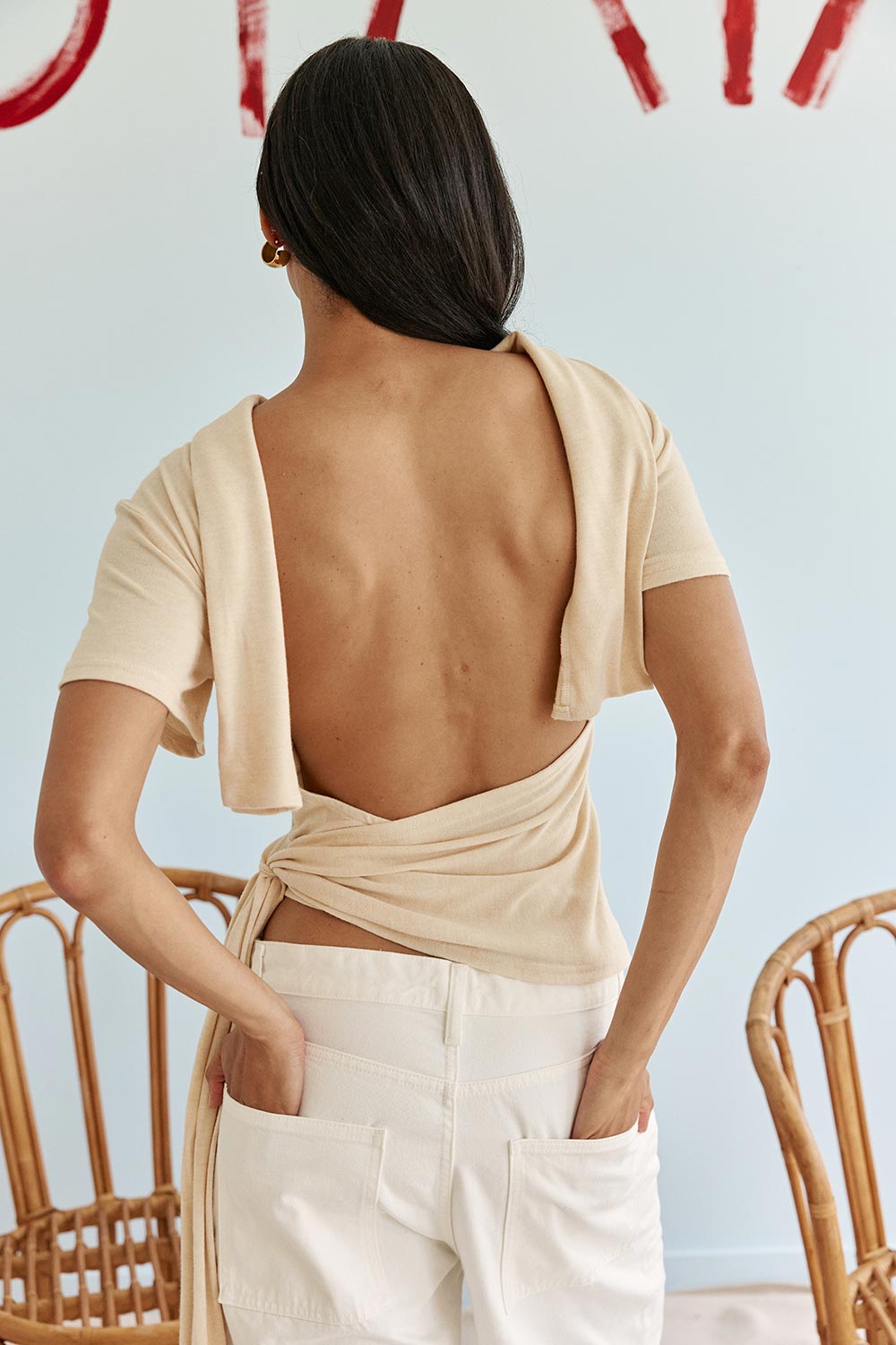 Locket Top - Cream