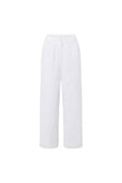 White Plaid High Waist Sofia Pants