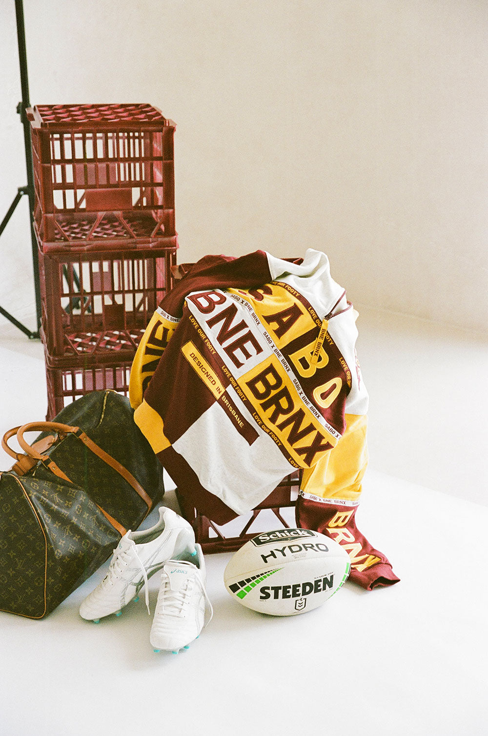 Yellow BRNX X SABO Vintage Oversized Sweater