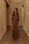 Eira Dress - Chocolate