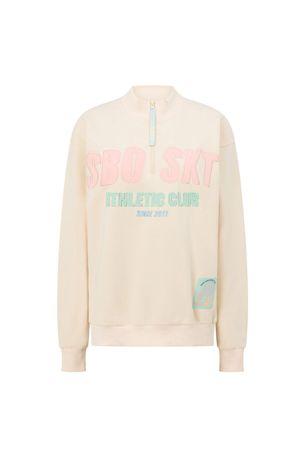 Cream Fleece Oversized Vintage Rue Sweater