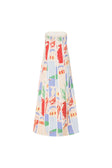 Maddalena Maxi Dress - Red Blue