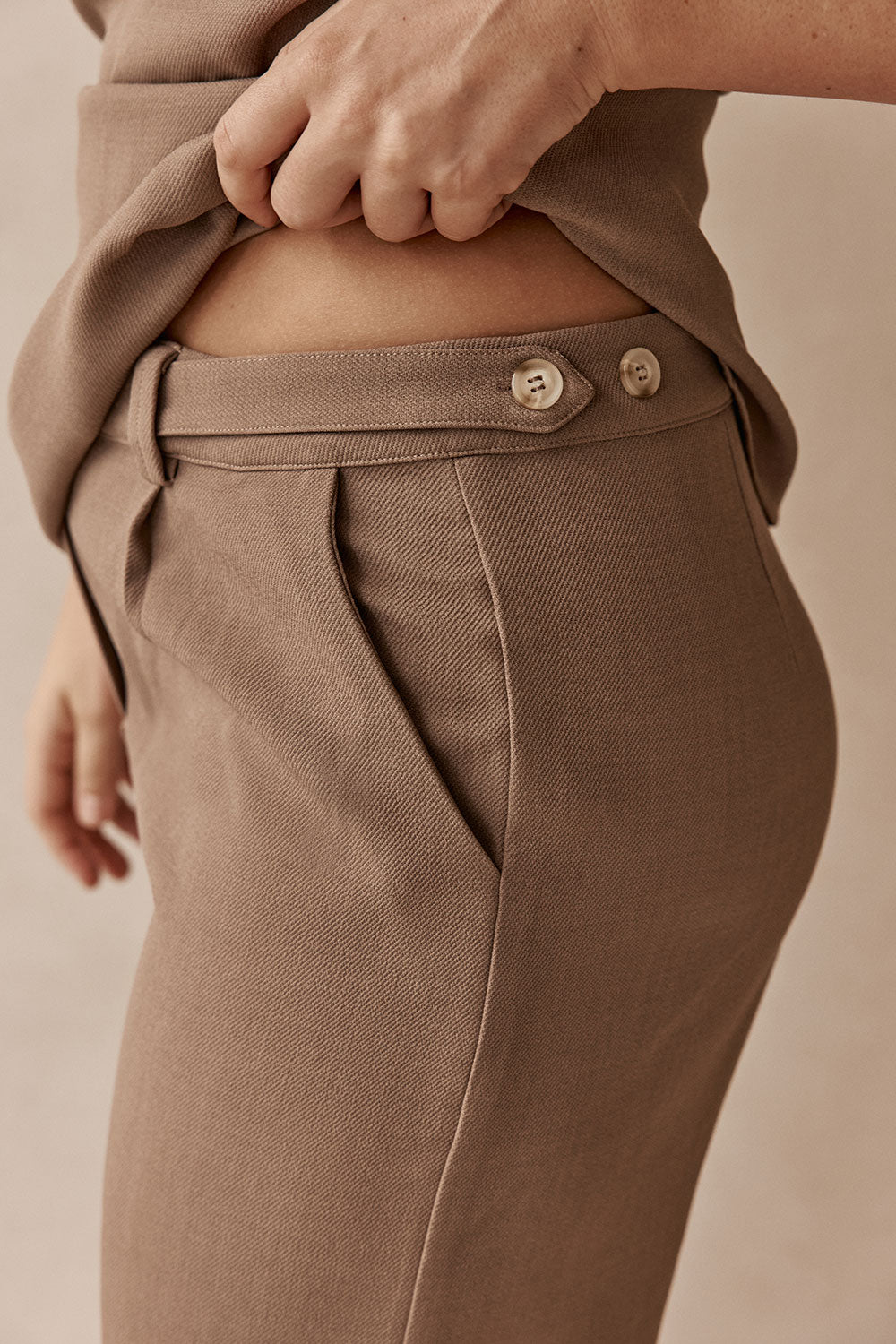 Naomi Pants - Chocolate