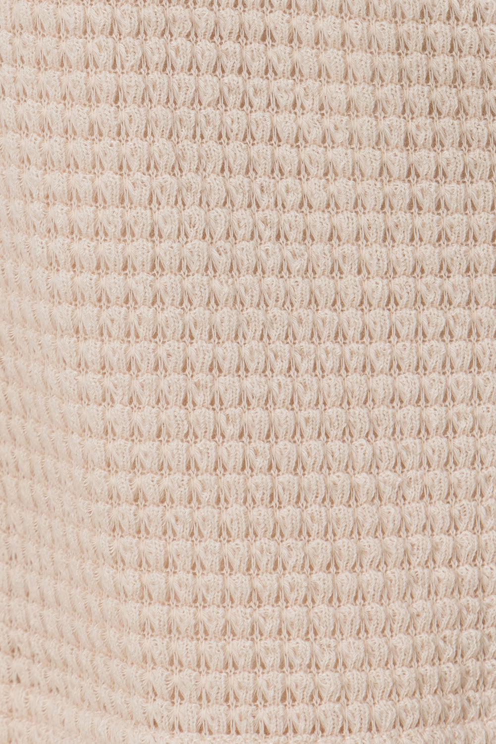 Emel Waffle Top - Beige