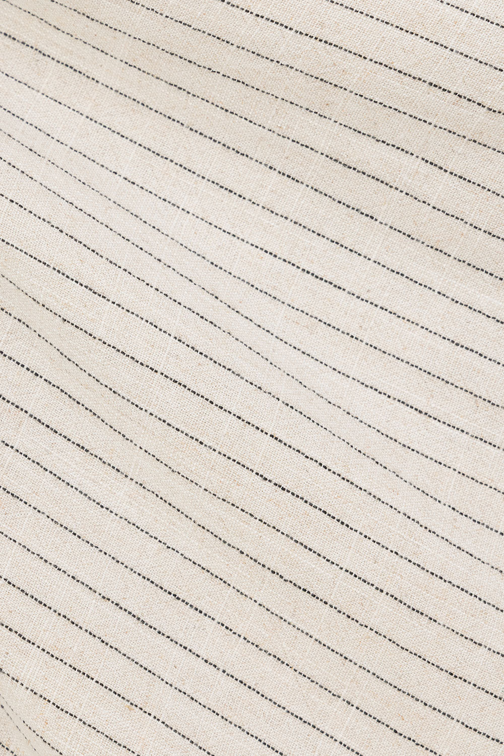 Beige and Black Pintstripe Tie Lyla Shorts