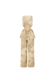  Esmae Tropical Cutout Tie Jumpsuit - Brown, Green Tawny Bloom Print