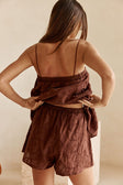 SAMPLE-Hazel Shorts - Chocolate