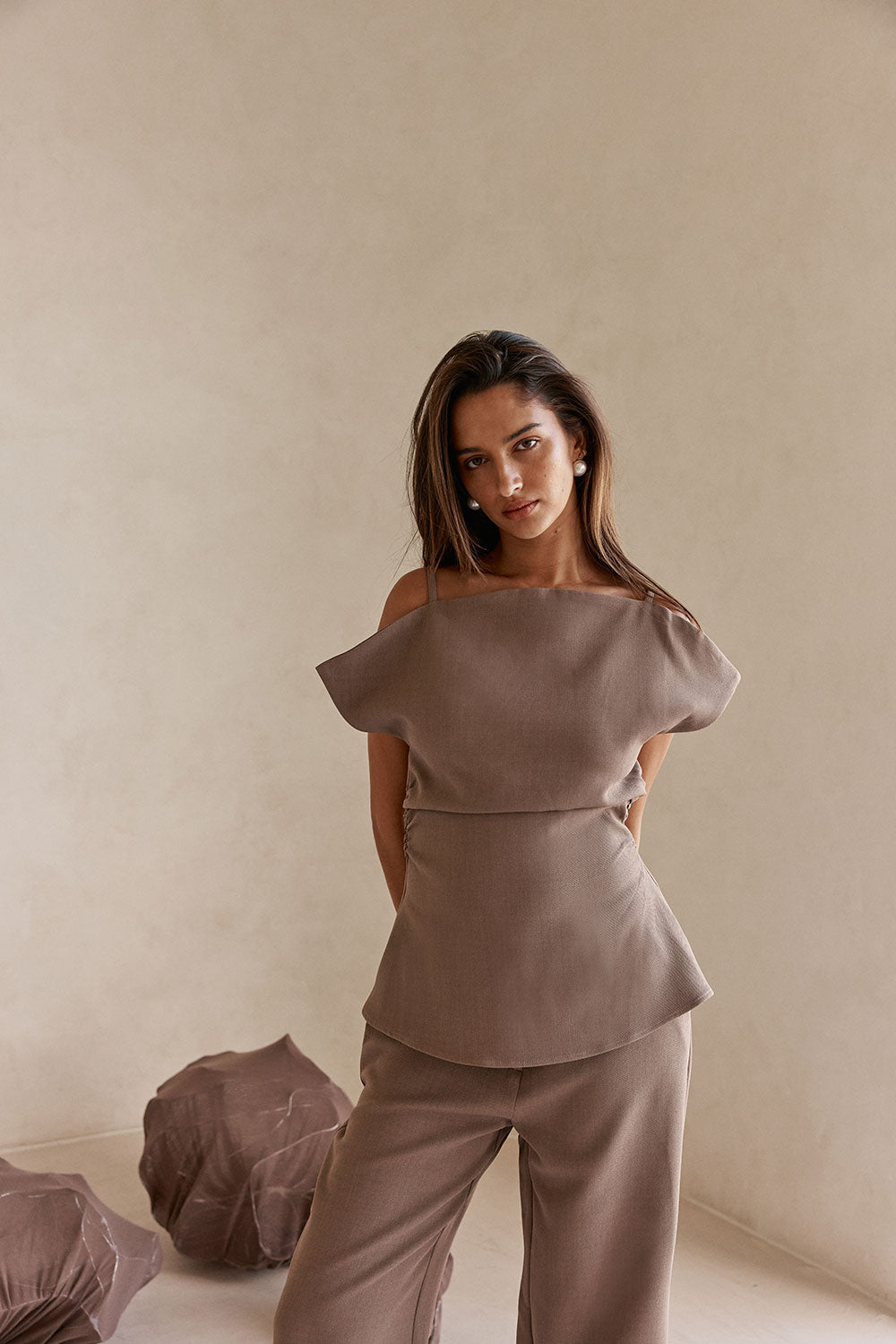 Naomi Top - Chocolate