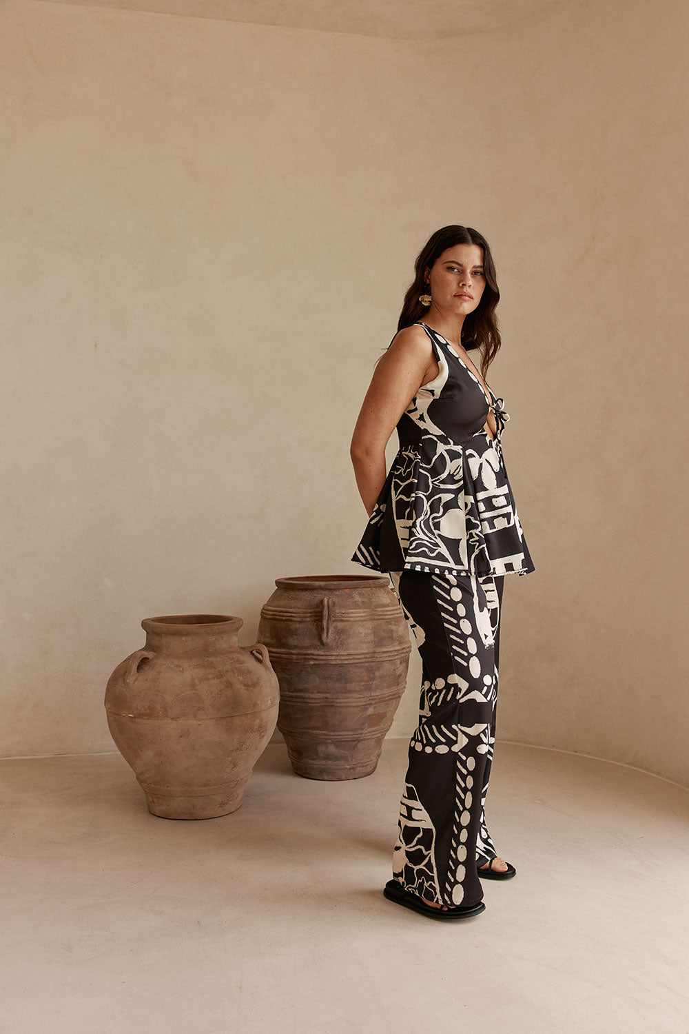 Zelina Pants - Botanic Vase