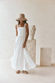 Flore Dress - White