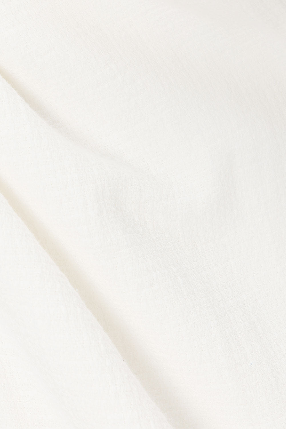 White Cotton Drawstring Saskia Pants