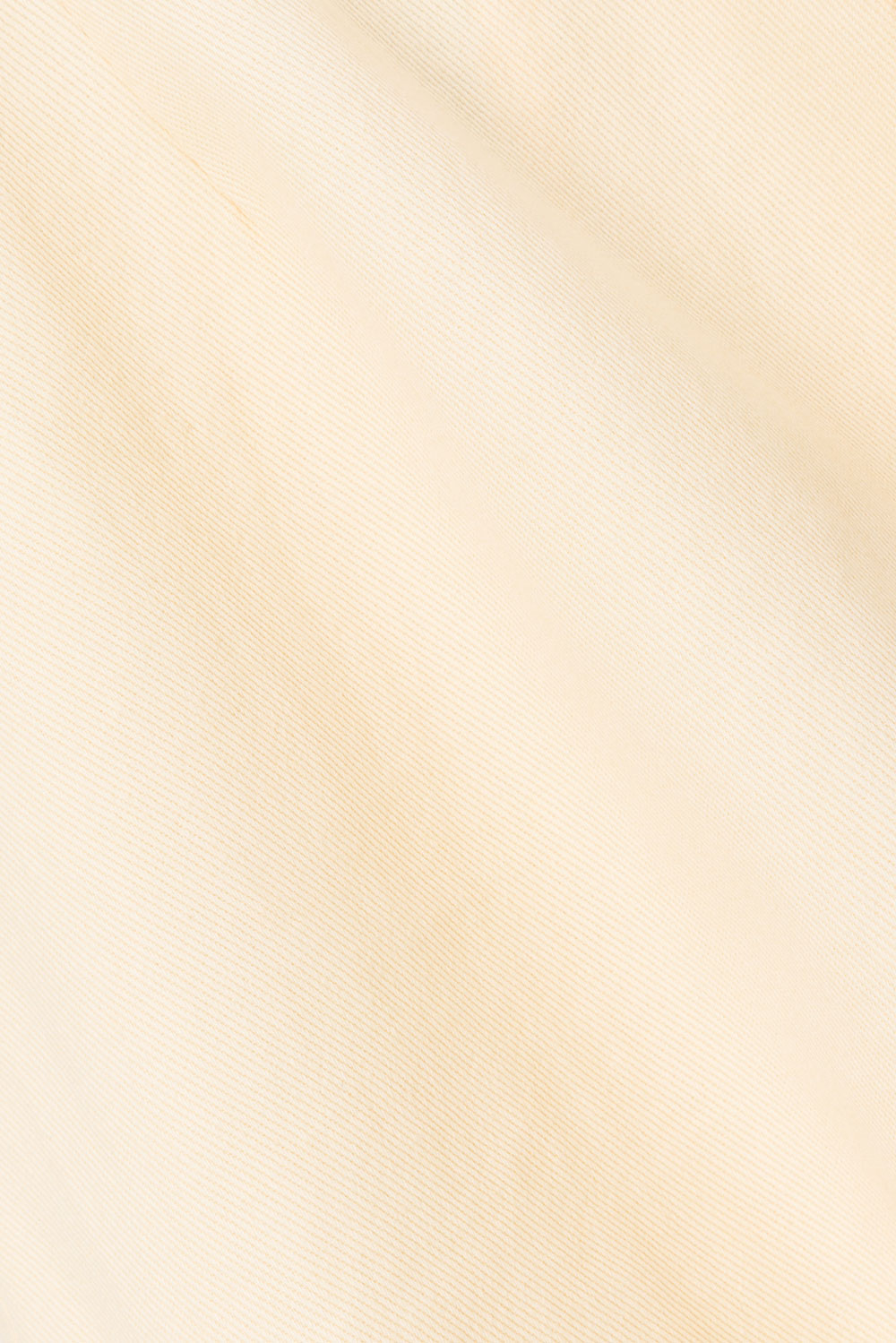 Cream Denim A-Line Bow Mini Kapri Dress