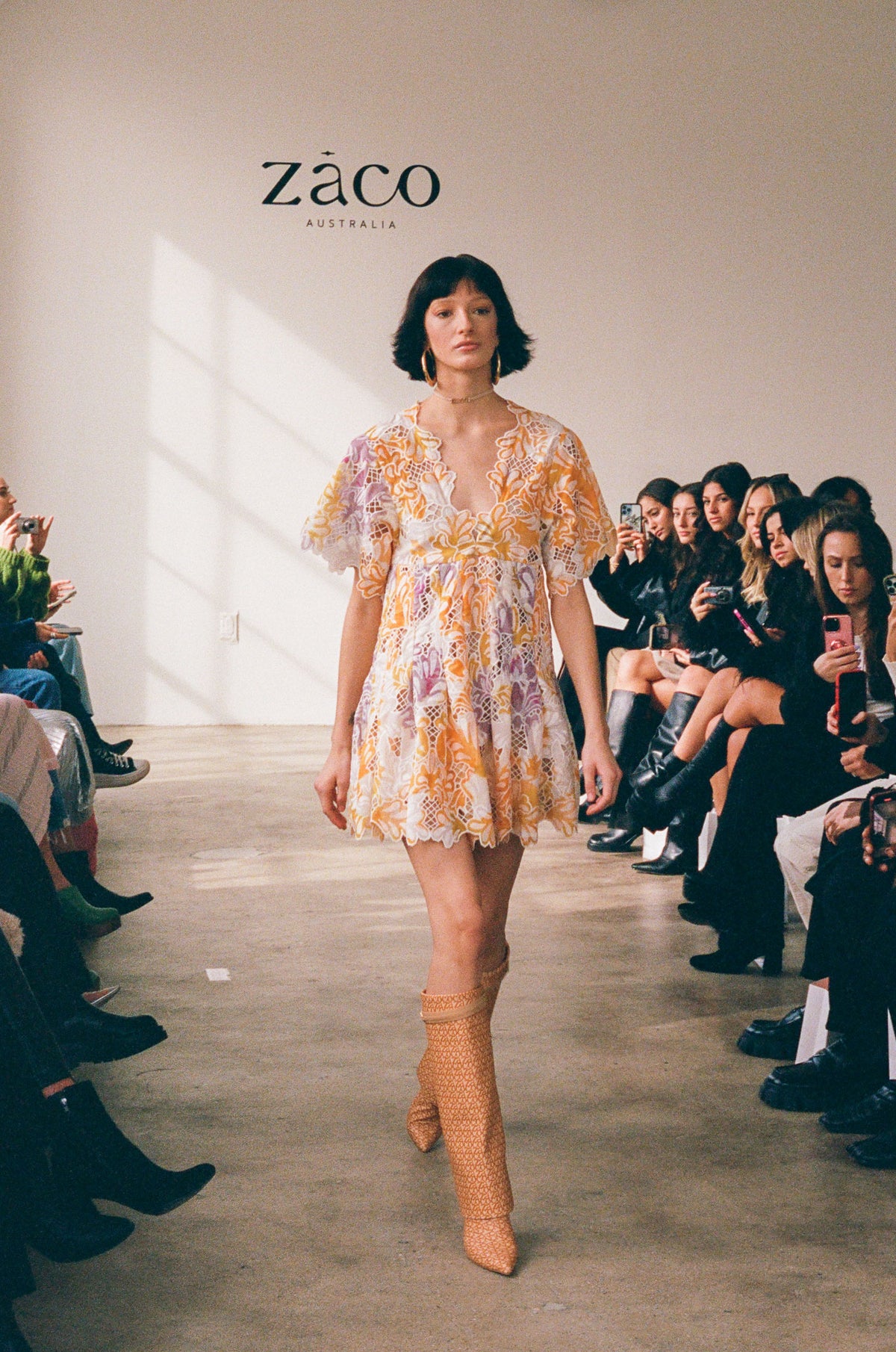 Gramercy Mini Dress - Floreale Mellow