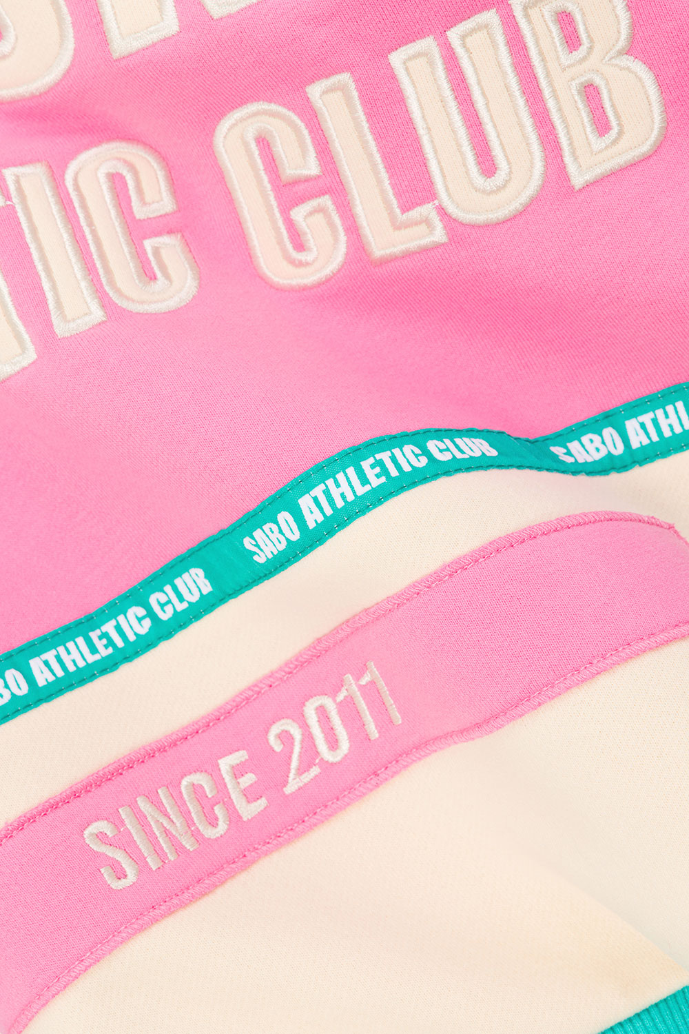 Pink and Cream Pastel Oversized Vintage Royal Mile Sweater