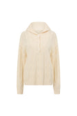 Cream Cable Knit Long Sleeve Collar Holli Sweater