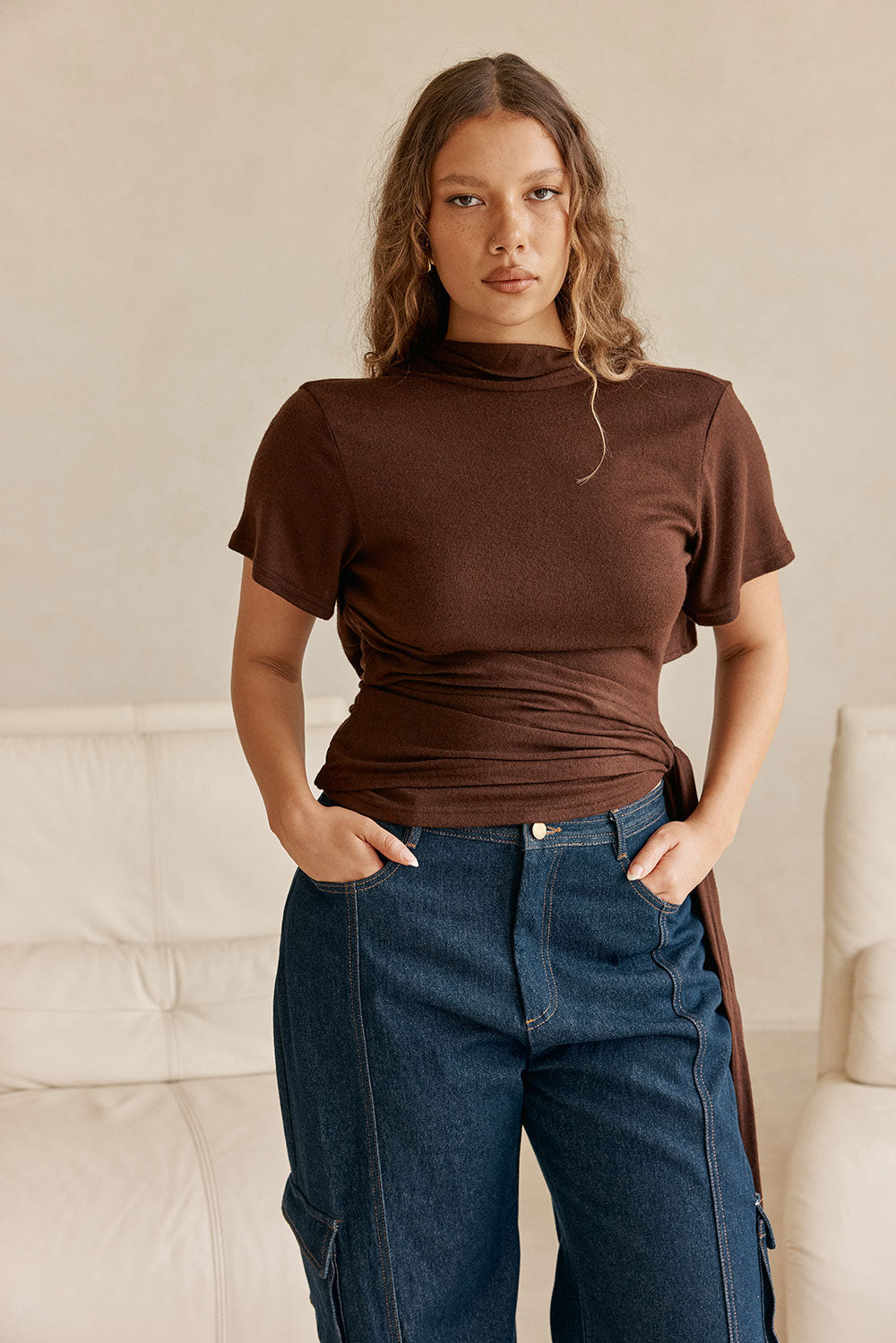 Locket Top - Chocolate
