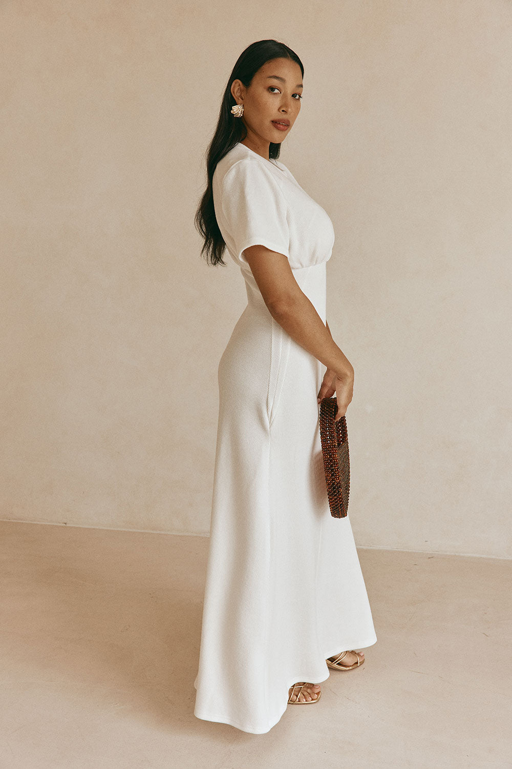 Gizelle Dress - White