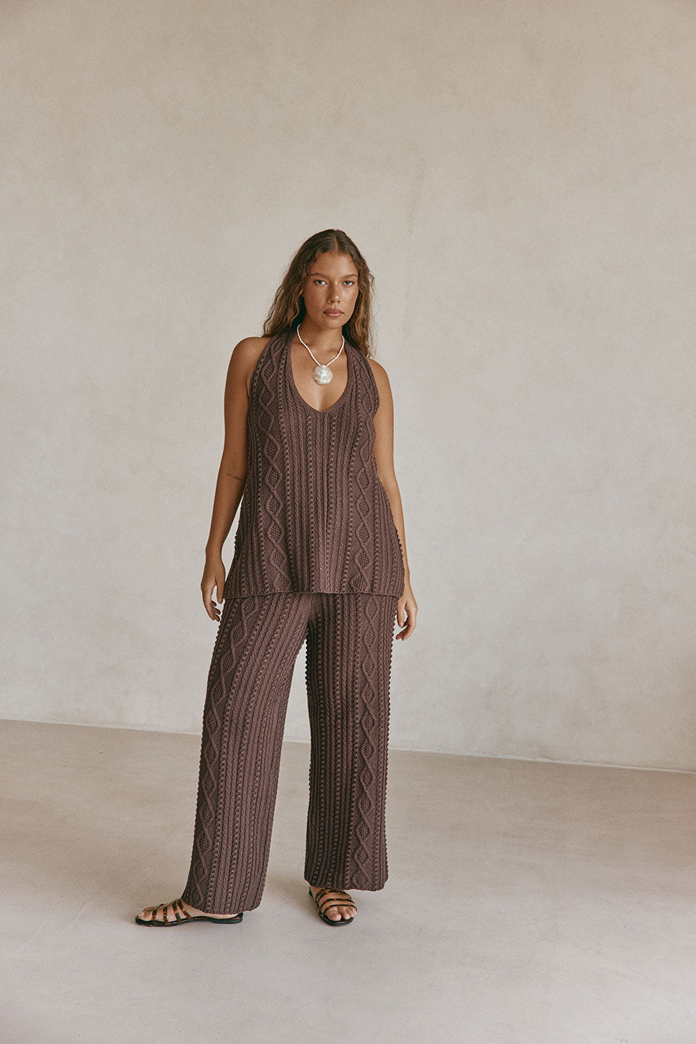 Azari Pants - Brown