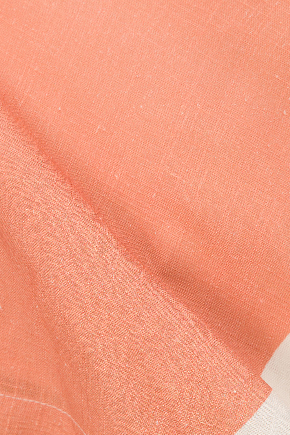 Peach Solanto Print Halter Victoria Top