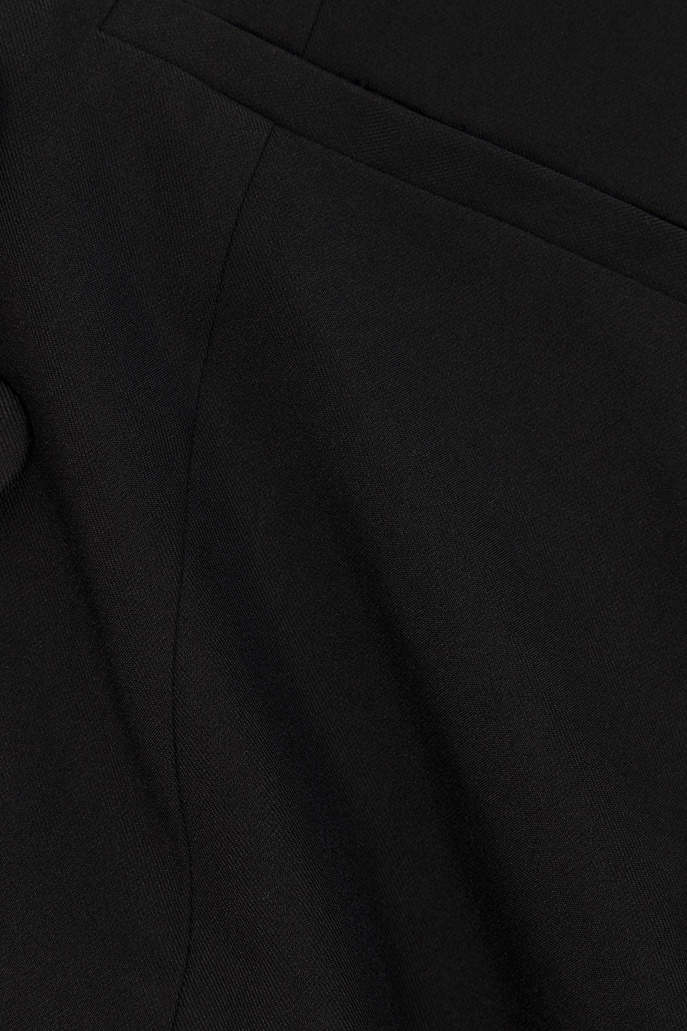 Black Button Tie Khaleesi Top
