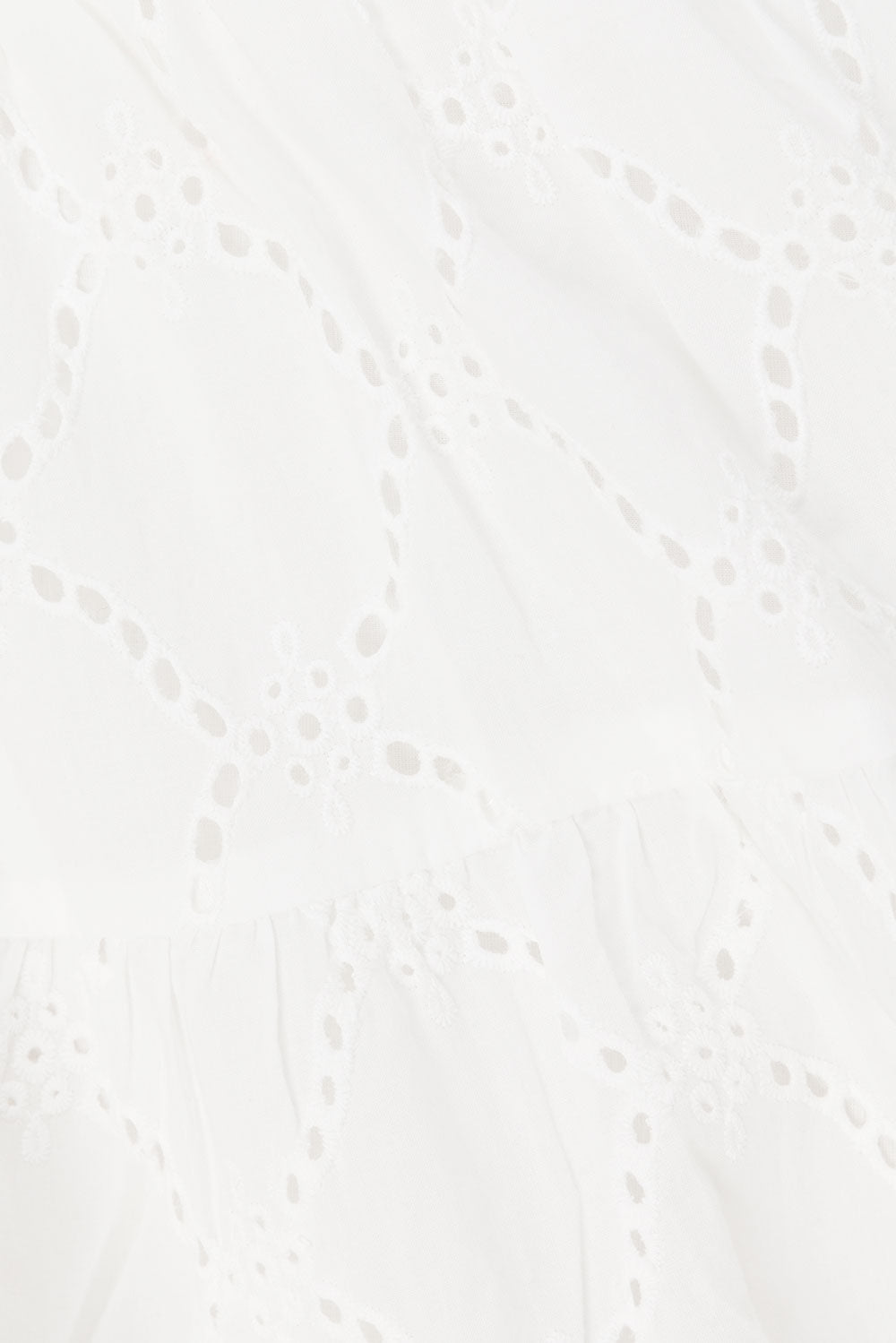 White Strapless Front Tie Mini Mairi Dress