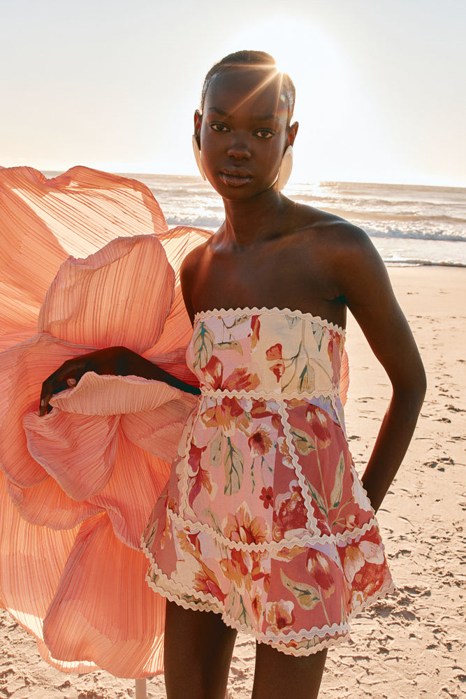 SAMPLE-Hera Playsuit - Desert Rose