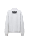Grey Fleece Oversized Vintage SBO SKT Ballina Sweater 