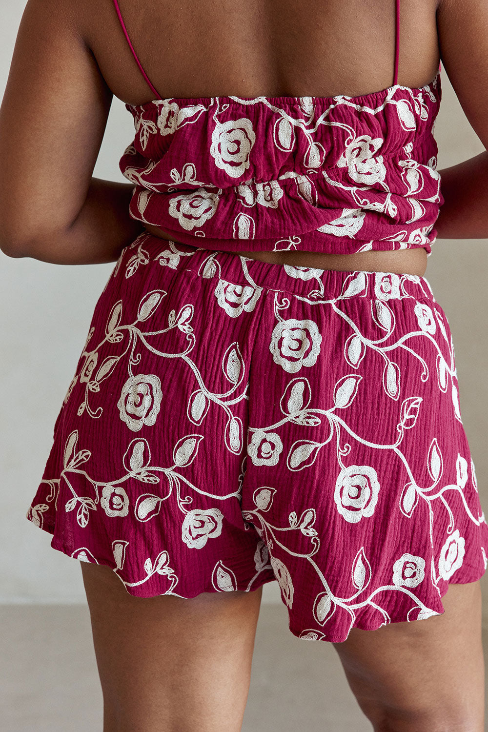 Octavia Shorts - Dahlia