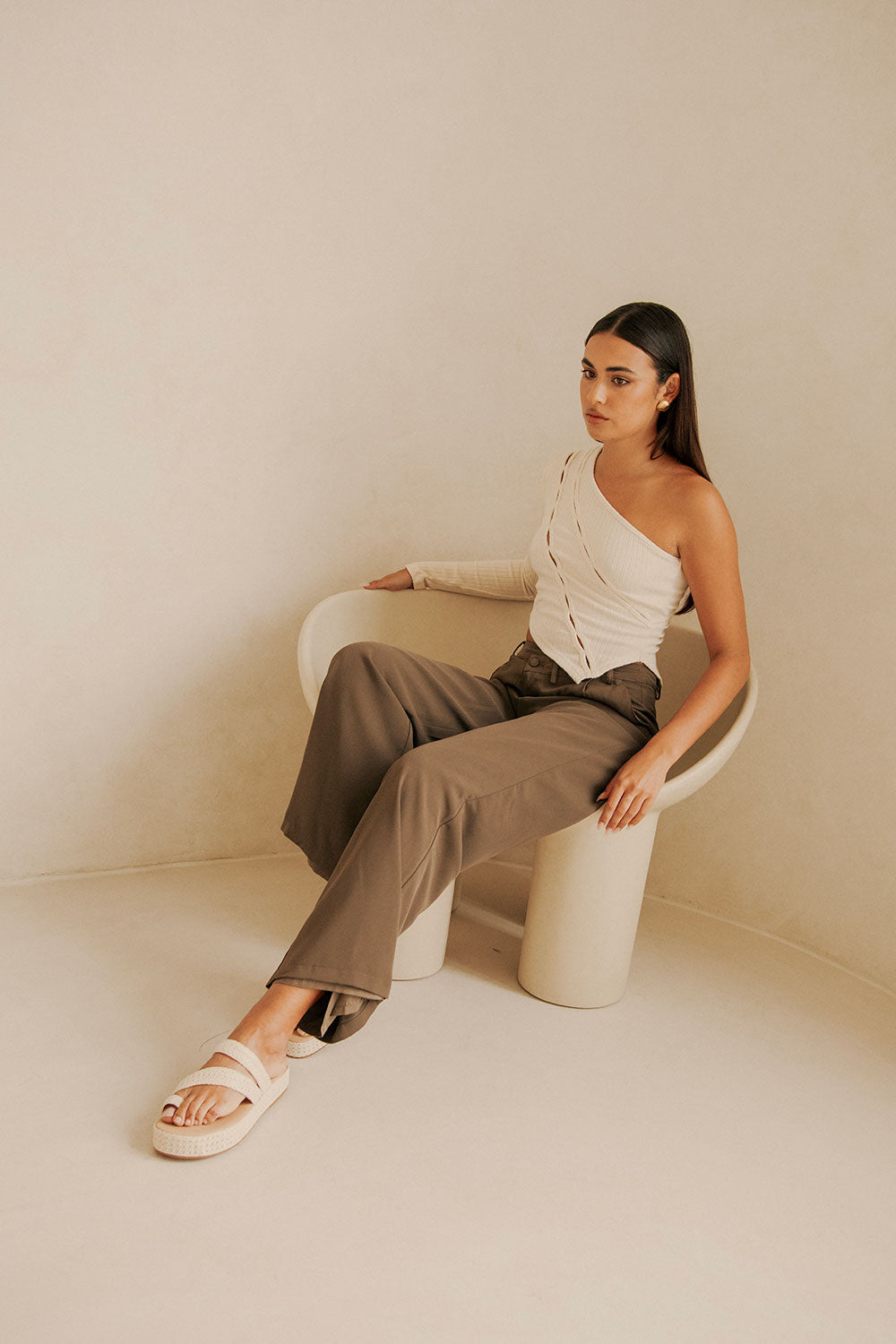 Natural Platform Tiera Platform Sandals