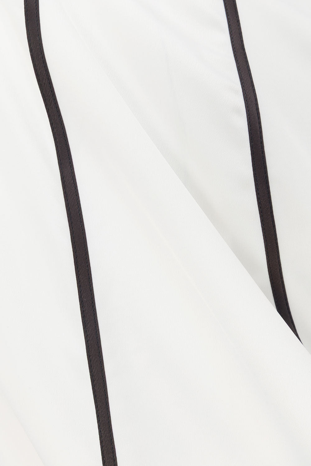 White Strappy Binding Maxi Magnolia Dress