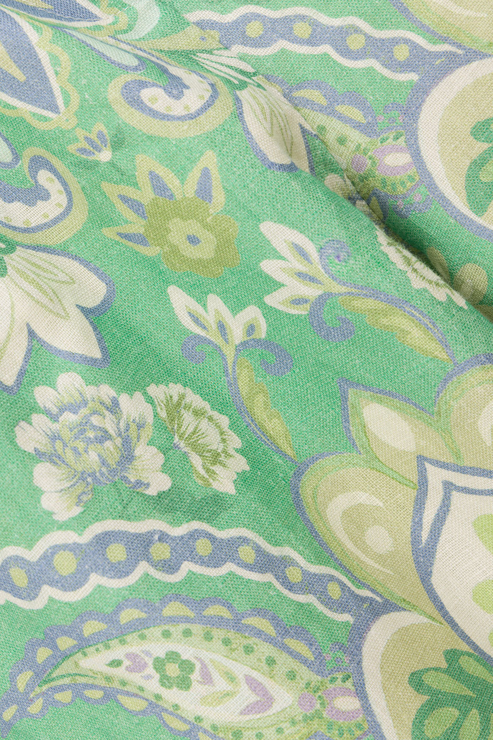 Green Floral Heritage print Kelia Trouser Pants