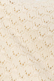 Cream Crochet Knit Strapless Lonline Ophelia Top