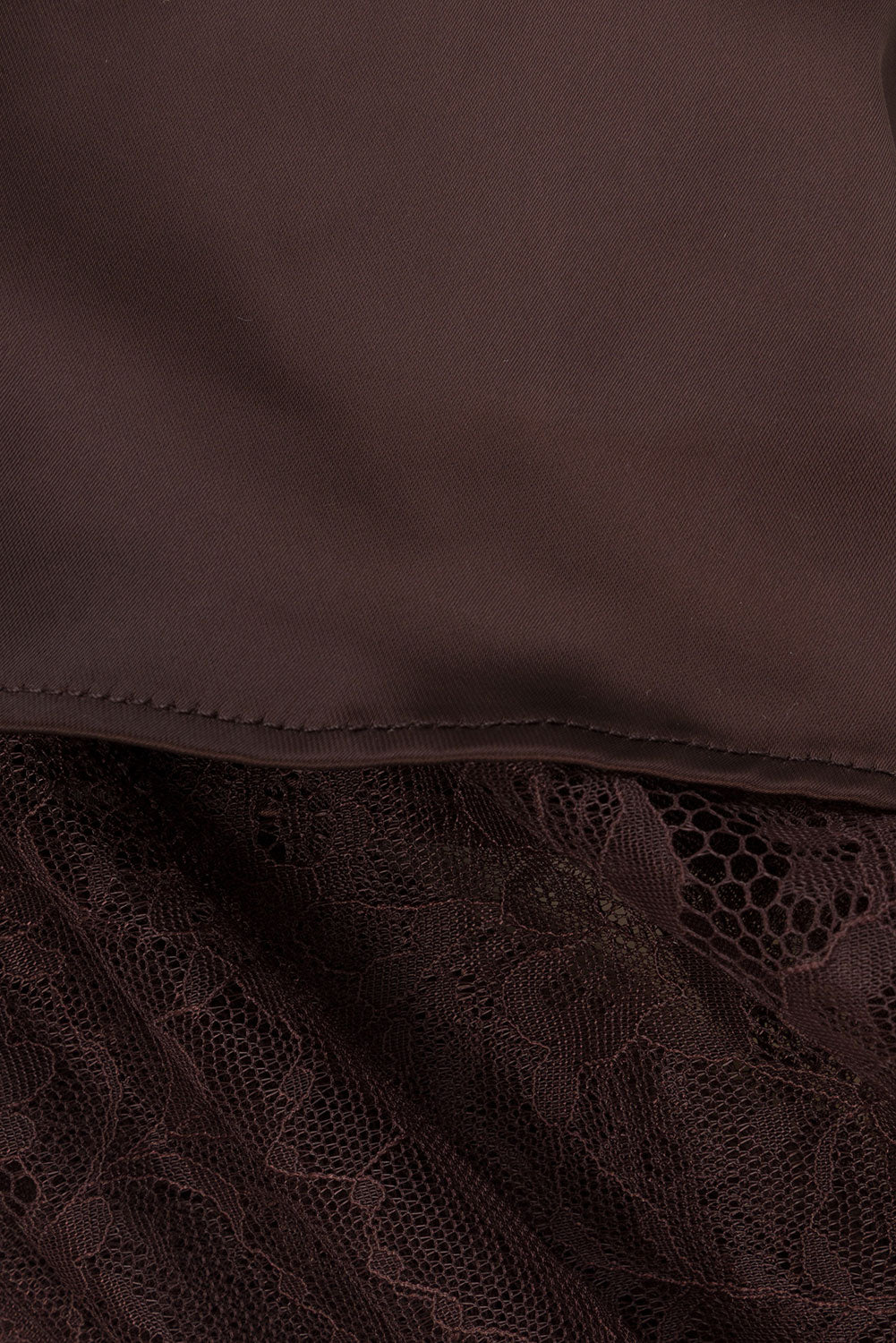 Chocolate Brown Lace Maxi Dove Dress