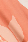 Peach Solanto Print Drawstring Victoria Pants