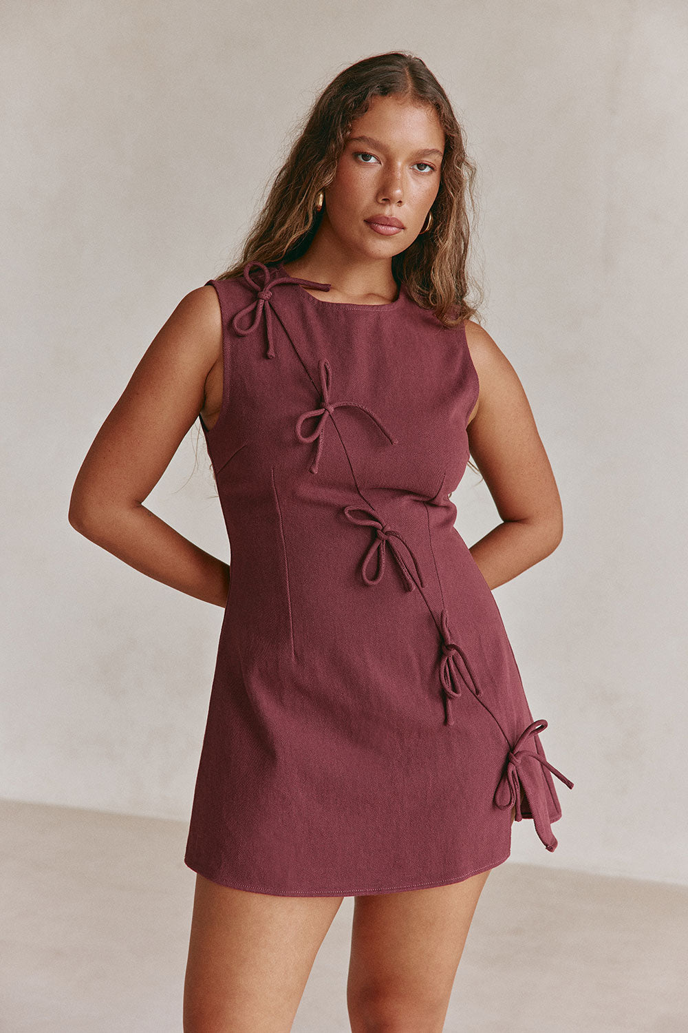 Kapri Dress - Merlot