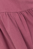 Musk Pink Button Mini Alfresco Dress