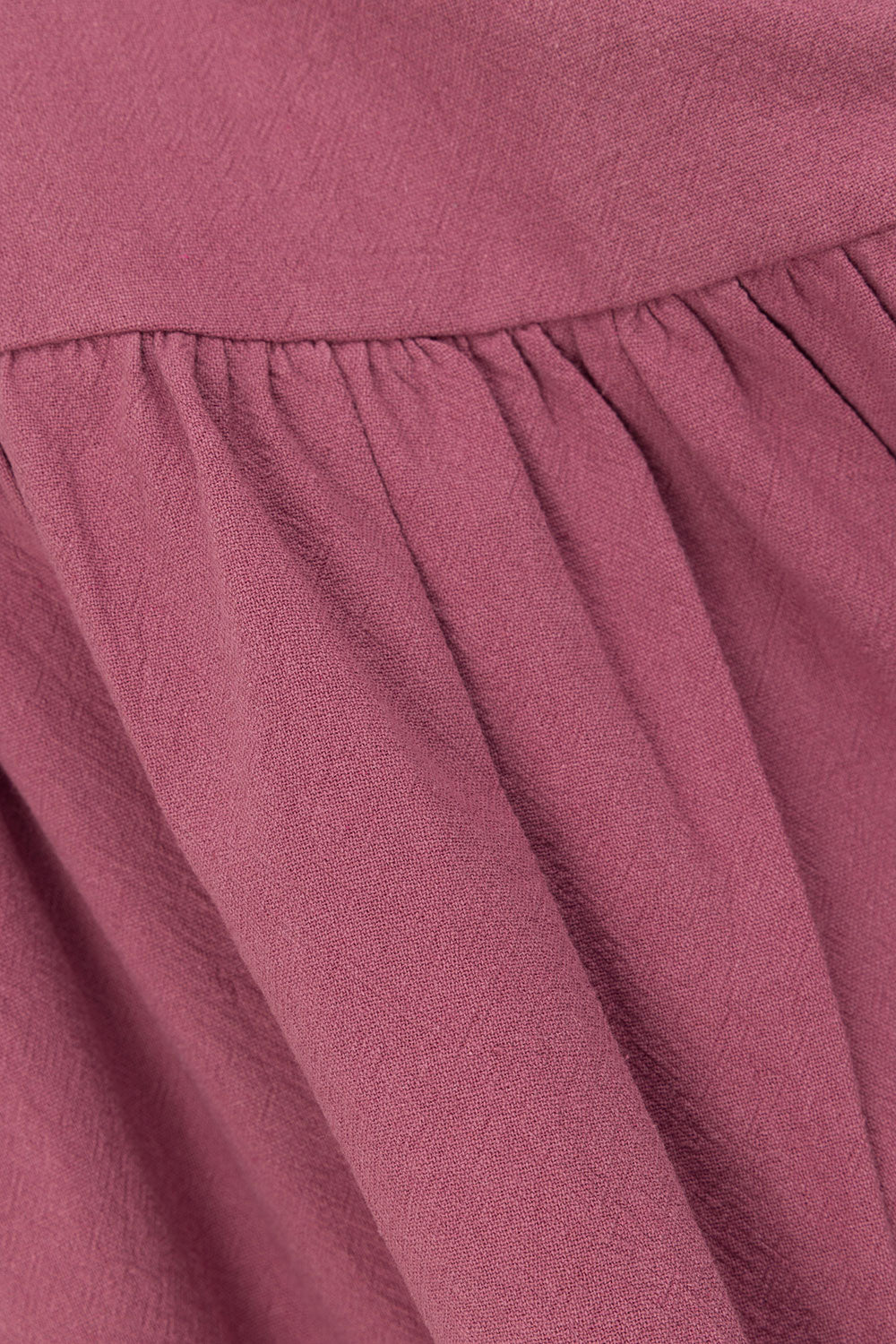 Musk Pink Button Mini Alfresco Dress