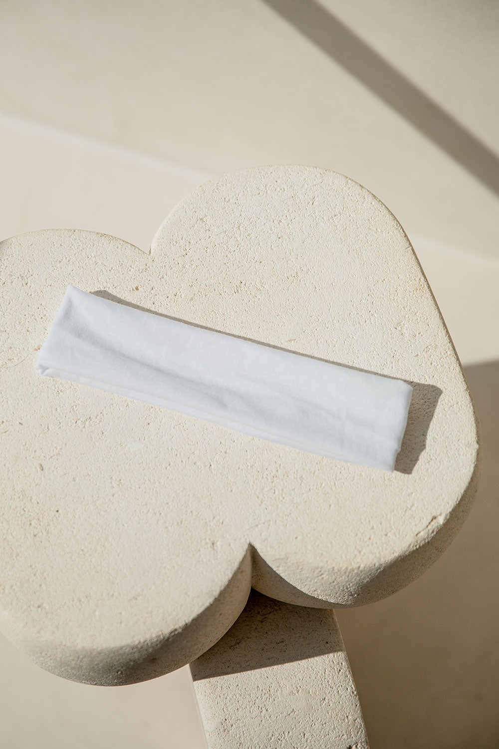 Elle Soft Headband - White