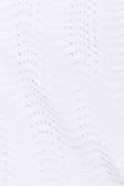 White Wave Knit Short Sleeve Leah T Shirt Top
