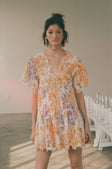 Gramercy Mini Dress - Floreale Mellow