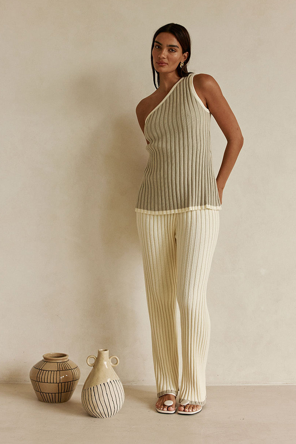 Aylani Pants - Cream