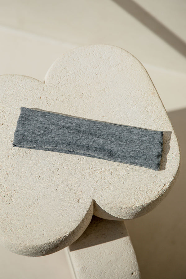 Elle Soft Headband - Grey
