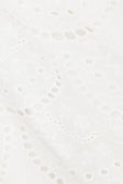 White Broderie Button Down Mini Shaelagh Dress