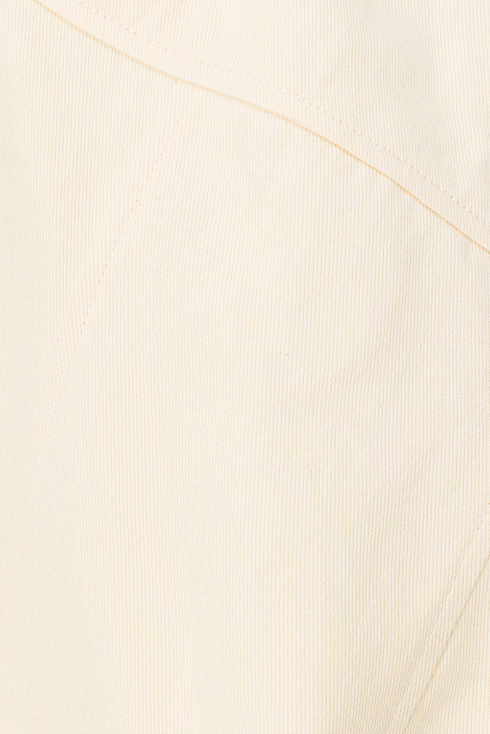 Cream Strapless Panelled Zhara Top