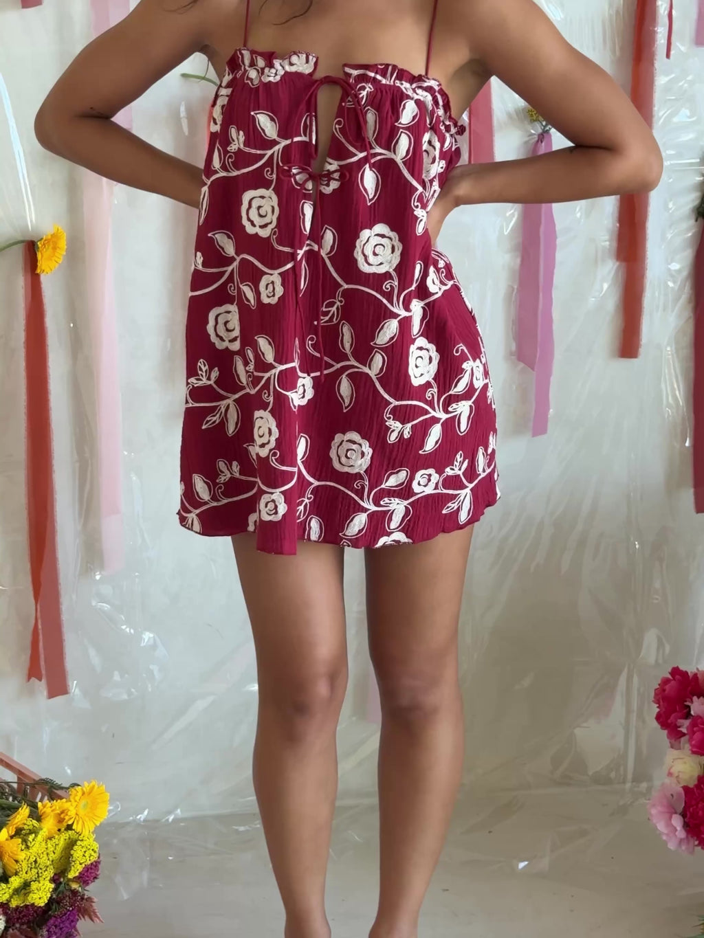 Evelia Dress - Dahlia
